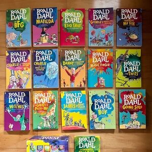 Roald Dahl Book Collection (15 books collection plus 1 bonus book!!!)